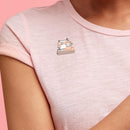 Sewing Machine Pins Brooch Heart Dressmaker Enamel Badges Clothes Sweater D