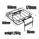 Roof rack luggage rack carrier for SCX10 90046 D90 RC crawler vehicle