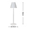 Modern LED Desk Lamp Bar Rechargeable Touch Living Room Reading Light (G)