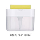 2 in 1 Automatic Soap Dispenser Hand Press Liquid Soap Pump for Kitchen Bat