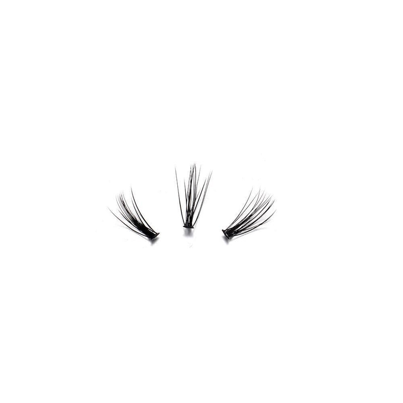 Dramatic Long Volume Fluffy V-shape Individual Lashes False Eyelashes Segment