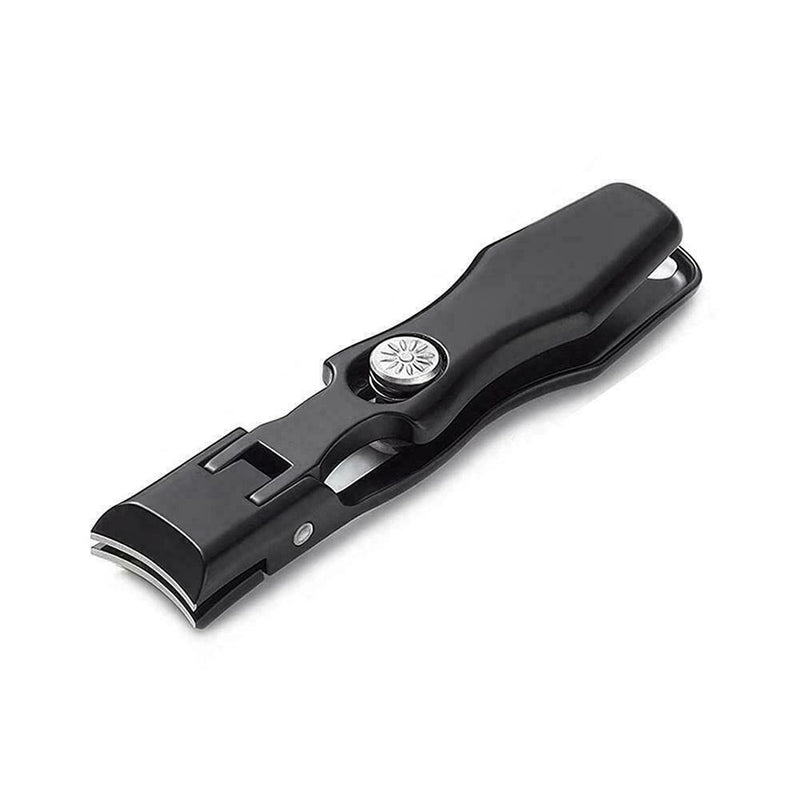 Nail clippers Black Matte Steel Fingernail & Thick C5X4 Toenail L1C1