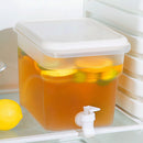Cold Kettle Refrigerator with Faucet Lemonade Fruit Beverage Bottle (5L)