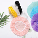 Bathroom Supplies Waterproof Hats Bathing Shower Cap Hair Protect Elastic Band