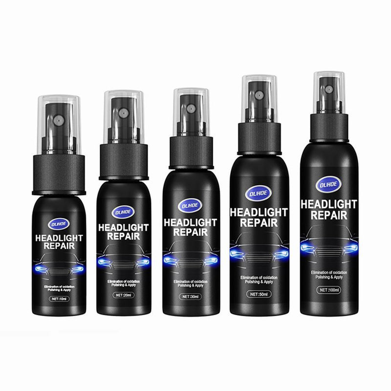 Headlight Maintenance Liquid Headlamp Polishing Agent Fluid Spray (50ml)