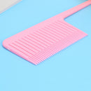 Plastic One-Way Hair Dyeing Tail Comb Hairdressing Highlighting Sectioning Brush