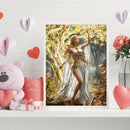 Canvas Painted Oil Paint By Numbers Goddess Forest Modern Bedroom Wall Arts