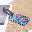 DIY Mandala Special Shaped Diamond Painting Leather Luggage Boarding Pass