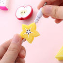 Computers Cell phone Protective Fruit Data Line Cover Charging Cable Bite