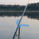 2pcs M3/8 Fishing Rod Gripper Carp Fish Pole Holder Bracket Support (Blue) Newly