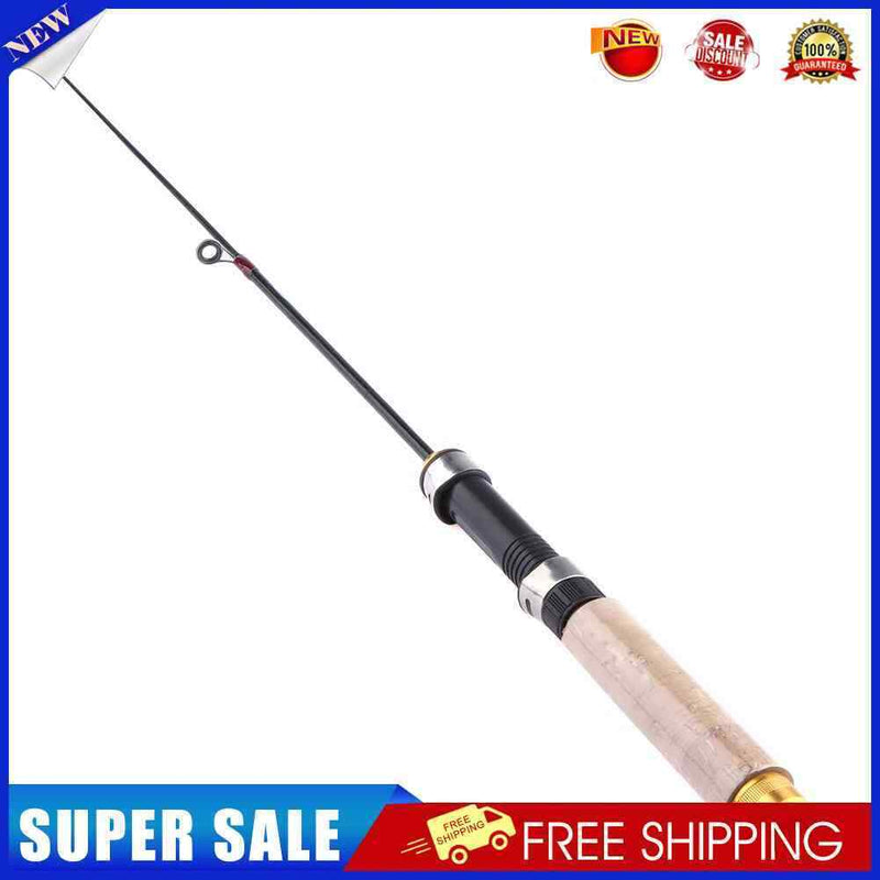 5pcs 60cm Portable Telescopic Winter Ice Fishing Rod Spinning Cast Tackle