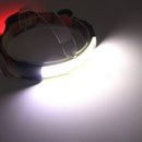 Head Lamp USB Rechargeable COB LED Headlight Glare Floodlight Fishing Headlamp