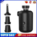 Portable Air Compressor Quick Fill Mattress Camping Bed Pool Toys Air Pump