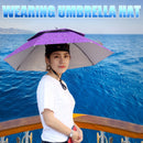 Double-Layer UV Protection Sunscreen Umbrella Caps Outdoor Parasol Fishing To