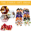 Halloween Day Bow Knot - Babies Girl Ribbon Hair Pins Boutique Clips Accessory