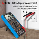 ANENG AN9205 LCD Digital Multimeter Voltmeter Resistance Tester (Blue) Newly