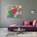 Love Succulent Plants Picture Diamond 5D Drill Round Painting DIY Full Kit Craft