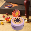 Wood Furnace Wax Pot Beads Retro Melting Sealing Wax Fire Paint Stove (C) Newly