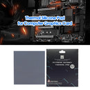 12.8 W/mk Silicone GPU Thermal Pad Graphics Card Heat Dissipation Pad 120X120mm