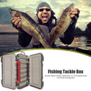 Double Sided Fishing Tackle Box 14 Compartments Bait Lure Hook Box (Red) Newly