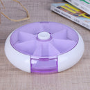 7Day One Week Round Portable Pill Case Medicine Box Storage Organizer(3)