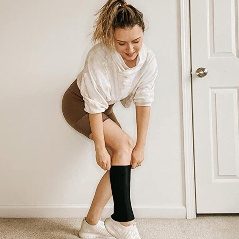 Hot Cold Compression Brace Sleeves Sports Elbow Pad for Pain Relief (S)