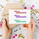 Metal Cutting Dies Stencils DIY Scrapbooking Embossing Letters Paper Card D