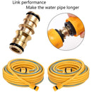 Hose Joiner 2 way Tap Garden Connector Adaptor Coupler AdapterS TapS Pipe H5P0
