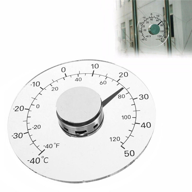 Waterproof Thermometer Temperature Meter for Outdoor Window Garden Greenhouse