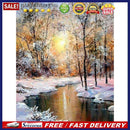 DIY Diamond Painting Kits Full Round Drill Sunset Woods Mosaic Home Decorat