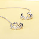 Gifts Ear Cuff Threader Link Chain Earrings Ear Cuffs Climber CZ Ear Piercing