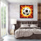 Art DIY 5D Shining Football Full Round Drill Picture Mosaic Diamond Painting Kit