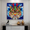 5D Tiger Diamond Painting Special Shape Rhinestone Partial Drill