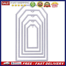 5pc Sewing Frames Metal Cutting Dies Stencils for DIY Scrapbooking Decor