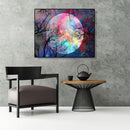 Painting By Numbers Kit DIY Color Moon Hand Painted Canvas Oil Art Picture