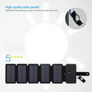 20W 5V Foldable USB Solar Panel Solar Cell Outdoor Mobile Power Battery Cha
