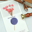 Alphabet Letters Wax Sealing Stamp Head Round Copper Stamps Craft Decor (Q)