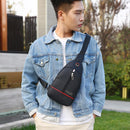 Casual Crossbody Chest Sling Bags Waterproof Oxford Cloth Men Shoulder Handba