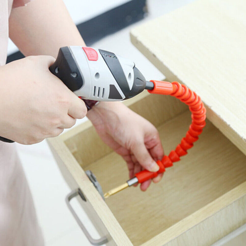 12pcs Flexible Shaft Electronics Drill Screwdriver Bit Head Extension Rod  Newly