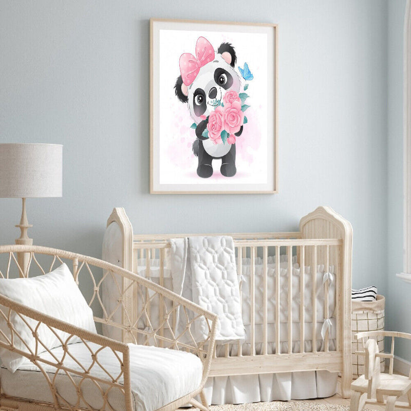 Panda 40x50cm Oil Paint By Numbers Picture DIY Painting (M508)