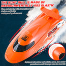 Flytec V009 RC Boat Waterproof 2.4GHz 30km/h Ship with Battery (Orange)