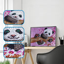 5D DIY Full Drill Special Shaped Diamond Painting Panda Cross Stitch Embroi