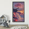 5D Diamond Painting DIY Cherry tree above the clouds Full Round Wall