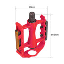 1 Pair Bearings Bicycle Pedals MTB Mountain Road Bike Flat Pedals (Red) Newly