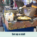 15600mAh 3 Gears Fan Wireless Remote Control Camping Ceiling Fan with LED L