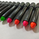 12X Halloween Glow In Dark Face Black Light Paint Neon Crayon Kit Makeup Marker