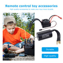 3660 4T 3300KV Waterproof Motor Brushless ESC Combo for 1/10 RC Cars Black Newly