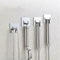 Steel Hooks Hanger Self-Adhesive Robe Towel For Kitchen Bathroom CA D6E6