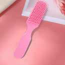 Nine Claw Comb Scalp Massage Brush Anti-static Hair Styling Comb (Pink)