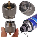 Gas Tank Converter LPG Canister Adapter Gas Tank Adapter Gas Burner Cylinder